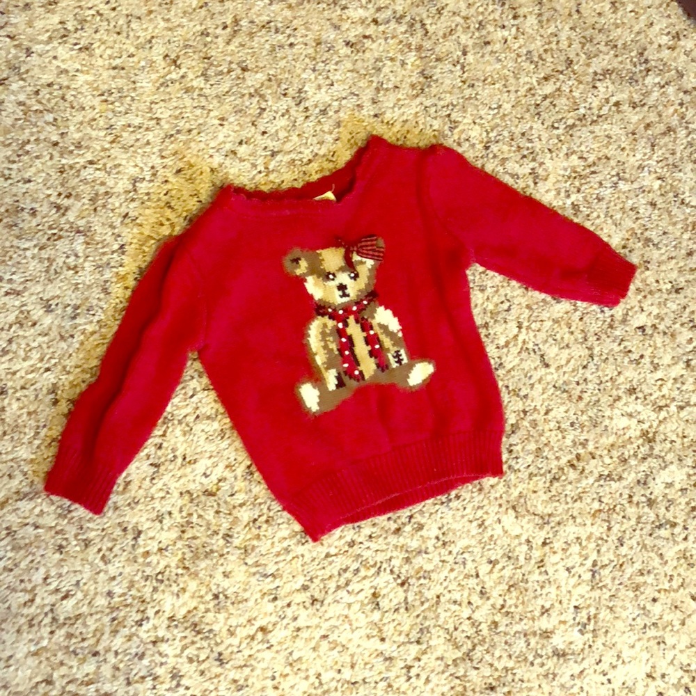 Teddy bear sweater